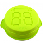 Les Tr&eacute;sors De Lily [P8915] - Universaalne roheline 'Birthday' silikoonvorm - 22x7. 5 cm roheline