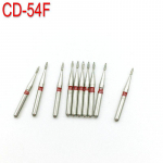10 tk Hambaravi teemantpoleerimine FG kiired hambapoleerimispurid suure kiirusega k&auml;siinstrumendi CD-54F jaoks CD-54F