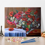 Kunst DIY Maalimine numbrite j&auml;rgi Digitaalne &otilde;limaal Kodusisustus Hobid &Otilde;limaal Numbrite maalimine Teemantmaal 40x50cm no frame