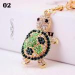 1 tk v&otilde;luv kristall, v&auml;ike kilpkonn, kivist v&otilde;tmehoidja v&otilde;tmehoidja ripats, armas multifilm