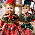 Uued j&otilde;ulup&auml;kapikk pl&uuml;&uuml;sist m&auml;nguasjad Kodukaunistus Paar p&auml;kapikud p&uuml;hadenukud m&auml;nguasi uusaastakingitus lastele toakaunistus Navidad Natal Xmas