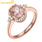 SACE GEMS Klassikaline vasesulamist tsirkoonist s&otilde;rmus Naiste ehted Pulmalubadus Peokink avatud open