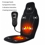 KLASVSA soojendus kaelamassaažitool tagaistmele auto kodukontori masseerija vibratsioonipadi selja kaela l&otilde;dvestamiseks EU Plug