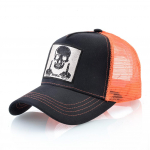 Meeste pesapallim&uuml;ts tikitud pealuu plaastriga Snapback Hip Hop Truckeri m&uuml;ts Naiste nelja hooaja hingavad v&auml;listingimustes kasutatavad visiiriga luum&uuml;tsid 56-59CM