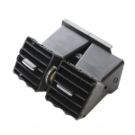 Tagumise keskkonsooli ventilatsiooniava vahetus Mercedes Benz W166 W292 ML GL GLE 12-19 jaoks must