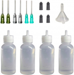 1 komplekt aplikaatoripudelid Plastist pigistatavad tilgutipudelid n&uuml;ri n&otilde;ela otsaga liimimiseks. V&auml;rv Quilling Craft ja &otilde;li type1