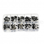 600PCS TO-92 transistor 15 t&uuml;&uuml;pi v&auml;&auml;rtused komplekti komplekt 2N222/ 2N3904/?2N3906/ 2N5401/ 2N5551/ A1015/ 200pcs