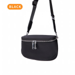 Moodne Crossbody kott meestele Oxford meeste &otilde;lakott Kvaliteetne peokott meestele vabaaja rinnakorv Luksuslik meeste k&auml;ekott must