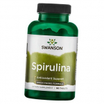 Spirulina, Spirulina, Swanson 180 tk (71280011) 180tab