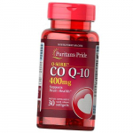 Koens&uuml;&uuml;m Q10, Co Q-10 400, Puritan's Pride 30 geelkapslit (70095001) 30softgels