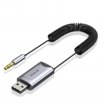 VAORLO autovastuv&otilde;tja USB-adapteri tugi TF-kaardi esitamise m&uuml;rasummutus HD-mikrofoniga autokomplekti teleri k&otilde;rvaklappide jaoks hall v&auml;rv