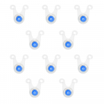 10 tk Telk String Valguskaitse Tross Riputus Valgustid V&auml;ljas Telkimise Ambient Light IPX4 Veekindel