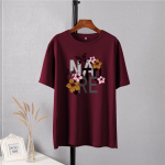 Shellsuning Vintage Graphic Harajuku tr&uuml;kitud T-s&auml;rgid Naiste 100% puuvillane kaelus l&uuml;hikeste varrukatega pehmed topid Naiste lihtsad esteetilised s&auml;rgid M kollane