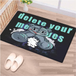 Teema Nukuvaip Kodu K&ouml;&ouml;k Elutoa Sisustus Plekikindel vaip Teismeliste Magamistoa Toa Esik Uksematt S&uuml;nnip&auml;evakaunistus kingitus 40x60cm