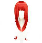 Anime 80cm Nilou Cosplay Parukas Genshin Impact Nilou Cosplay 100cm Pikk kuumakindel Juus Naine Nilou Nukk Pidu 80cm punane