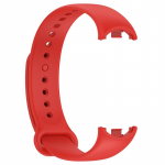 Pehmest silikoonist k&auml;epaela rihma asendus Xiaomi Mi Bandi jaoks 8 7 6 5 4 3 Kellarihma rihma nutikas k&auml;ev&otilde;ru asendustarvikud For Mi Band 8 punane