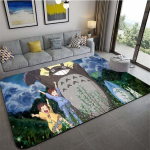 Jaapani Amime Minu naaber Totoro Multifilm P&otilde;randamatid Magamistoa Elutuba Pehme vaip Libisemiskindel vaip Kodukaunistused 80cm by 120cm