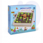 Puidust porgandikoristusm&auml;ng Montessori m&auml;nguasi, redis, kuju, v&auml;rvide sorteerimine, sobivad &otilde;petlikud m&auml;nguasjad-m&auml;lum&auml;ngud, arendavad peenmotoorikat lastele 23.4x23.4x5.8cm