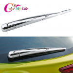 Color My Life ABS kroomitud auto tagaklaasipuhasti kaitsekate, litrid, Hyundai Kona Kauai 2017-2022