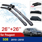 for Peugeot 508 508sw 508RXH 2010 2011 2012 2013 2014 2015 2016 2017 2018 Car Wiper Blades Windscreen Wipers Brushes Car