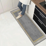 Geomeetriline vaip k&ouml;&ouml;gip&otilde;randale, pehme imav, libisemiskindel pestav vannimatt m&auml;luvahust esikumatt kaasaegne lihtne 40x60cm 1pcs