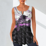 Naiste moodsad V-kaelusega s&auml;rgid vabaaja topid T-s&auml;rk Naiste 3D vallatu kassimustriga vest Suures suuruses varrukateta pluusiga s&auml;rgid XS