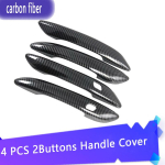 Car Door Handle Cover Trim For Hyundai Elantra Avante i30 Sedan CN7 2022 2023 Cover Decoration Exterior Parts Metallic Silver 4pcs gray