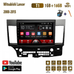 10-tolline Android Mitsubishi Lancer 2008-2015 autoraadio multimeedia videopleier GPS-navigatsioon WIFI 1+16GB