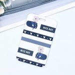 Magusad &otilde;limaali stiilis kaardihoidjad ABS plastist kaunite lilledega kaardihoidja IC/ID-kaardi hoidik transpordikaardihoidja