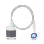 Kaasaskantav elektriline du&scaron;&scaron; Laetav vannipump v&auml;litingimustes sportimiseks m&otilde;eldud haagissuvilate kaubiku matkadu&scaron;&scaron; voolikuga hall