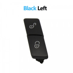 Must H&otilde;bedane Esipool Vasak Parem Ukseluku Avamisnupu L&uuml;liti Mercedes Benz C GLK E GLE Klassi C204 GLK204 W212 W207 jaoks Black Left