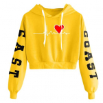 Naiste kapuuts Peene mustriga pikkade varrukatega sooniku mansett Tuulekindel hingav kirjaga s&uuml;dametr&uuml;kk L khaki