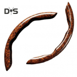 2 tk puidust teraga rooliratta libisemisvastane l&otilde;hnatu kuumuskindel universaalne kunstnahast auto rooli varrukad hall