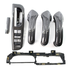 Siseukse k&auml;epideme k&auml;etugi VW Volkswagen Jetta Golf Bora Mk4 jaoks 3B1867171E 3B4867179B 3B0867180A 3B4867180B 1 Set Black black