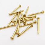 100 tk ~ 25 tk Antiik messingist pronksist kuldne l&auml;bim&otilde;&otilde;t 1,2 mm 1,5 mm 2 mm 3 mm puhas vask v&auml;ike &uuml;mmargune minim&ouml;&ouml;bli naelte pikkus = 8&ndash;55 mm Gold-1.2x10mm 100pcs