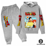 Anime Dragon Ball Z kapuutsikomplekt poistele Riided Lastele kapuutsid Anime riided Goku kapuuts, t&uuml;drukute dressipluus 3-14a lastele 160