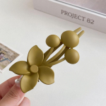 2023. aasta uued retro juuksen&otilde;elad Trendikad lillelised juuksen&otilde;elad, naiste hobusesaba, k&uuml;&uuml;nistega juukseklamber