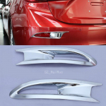 Autole Mazda 3 AXELA M3 2014 2015 Tagumise pea udutulelaterna katte trimmimine kroom tagumise udutule laterna katte trim