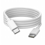 YurKem Type-C to Type-C kaabli tugi andmeedastuse jaoks Samsung S23 S22 S21 Xiaomi Huawei laadimiskaabel MacBook Pro jaoks IPad Pro iPhone'i jaoks 1m valge