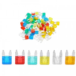 60/100/120 tk Auto Styling Autod Veoautode minikaitsmete segakomplekt Ohutusvalik Mini veoauto tera kaitsme vahetus 60pcs/bag