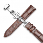 Kellarihm 18mm 19mm 20mm 21mm 22mm 24mm vasikas ehtsast nahast kellarihm Alligator Grain kellarihm Tissot Seiko jaoks 20mm