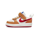 Nike Court Borough Low 2 TD Sail Hot Curry Beebiketsid Kreemjas Game-Royal University-Red BQ5453-119 23.5 brown