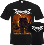 Unisex T-s&auml;rk Missive Killing Capacity by Band Dismember Dtg Printed Tee- S