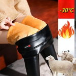 Talvine soe 700g Paks sametvillane fliis Naiste s&auml;&auml;rised Naiste p&uuml;ksid Lambanahast ka&scaron;miirp&uuml;ksid naistele s&auml;&auml;rised p&uuml;ksid M must