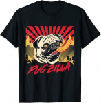 Pugz!lla Mopsikoera enimm&uuml;&uuml;dud disainiga Best Tee Unisex T-s&auml;rk S