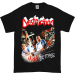 DESTRUCTION MAD BUTCHER BLACK Unisex T-s&auml;rk S