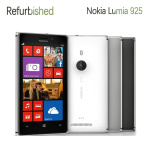 Renoveeritud Nokia Vabastatud Originaal Nokia Lumia 925 4,5-tolline 8MP WIFI GPS 16GB Mobiiltelefon 1 SIM-kaardiga 1 Battery 1 Charger must