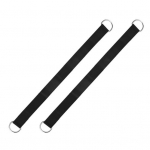 2 tk T varrasrihmad Multifunktsionaalsed treeningk&ouml;ied kulumiskindlad, tugevad kandev&otilde;imega raskeveokite hantlirihmad, kangirihmade k&ouml;ied must