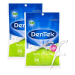 Dentech Triple Clean &uuml;hekordselt kasutatav hambaniit, 90 t&uuml;kki, 2 t&uuml;kki
