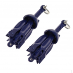 2X 1,5 LB grapneli kokkupandav ankur, CNC alumiiniumist ankrus&uuml;steem